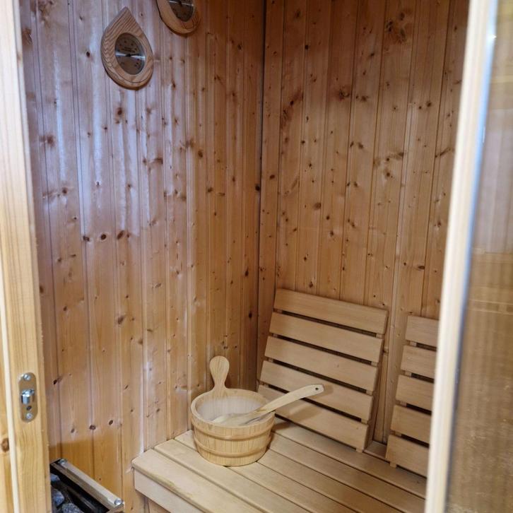 Kleine Finse Sauna op 230 V, Sport en Fitness, Sauna, Gebruikt