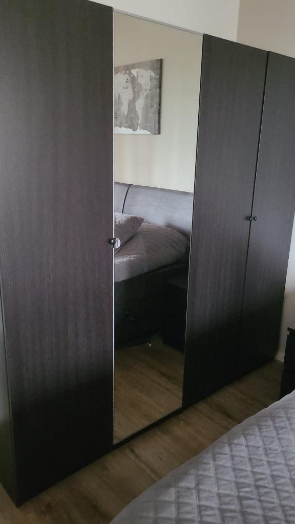 Klerenkast, Huis en Inrichting, Kasten | Kledingkasten, Gebruikt, 200 cm of meer, 50 tot 100 cm, 25 tot 50 cm, Met plank(en), Met hangruimte