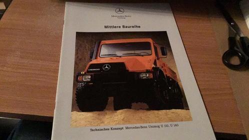 Mercedes benz Unimog, Boeken, Auto's | Folders en Tijdschriften, Zo goed als nieuw, Mercedes, Verzenden