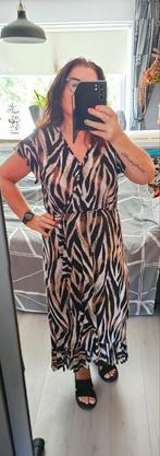Te koop travelstof overslag zomerjurk animal print, Kleding | Dames, Overige kleuren, Maat 42/44 (L), Ophalen of Verzenden, Zo goed als nieuw