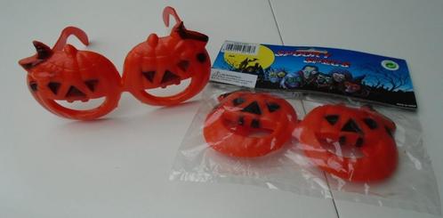 BRIL PUMPKIN 8 stuks nieuw, Hobby en Vrije tijd, Feestartikelen, Nieuw, Feestartikel, Halloween of Griezel, Ophalen of Verzenden