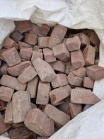 1/2 bigbag Gebruikt gebakken klinkers keiformaat, Tuin en Terras, Ophalen of Verzenden, Zo goed als nieuw, Klinkers