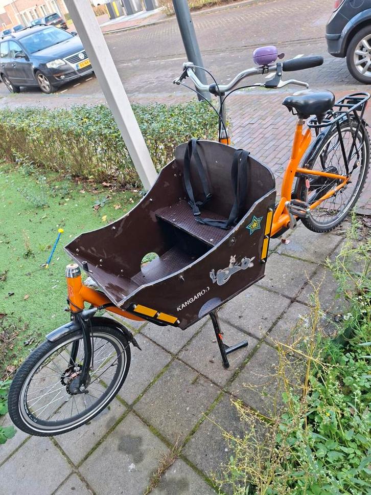 Bakfiets Kangaroo - Perfect voor Familie!, Fietsen en Brommers, Fietsen | Bakfietsen, Gebruikt, Overige merken, 2 kinderen, Ophalen of Verzenden