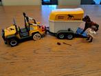 playmobil paardentransport 3249 helaas 1 band stuk , opgelos, Ophalen of Verzenden, Gebruikt