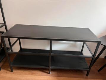 Ikea Vittsjo zwart tv meubel