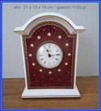 TAFELKLOK - Spode Bone China Porselein, Huis en Inrichting, Ophalen of Verzenden, Zo goed als nieuw, Analoog, Wekker of Tafelklok