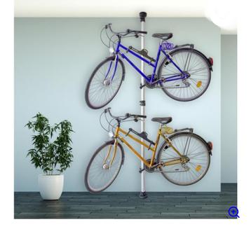 fiets ophangsysteem voor 2 fietsen 