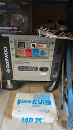 Generator nieuw, Doe-het-zelf en Verbouw, Aggregaten, Ophalen of Verzenden, Zo goed als nieuw, Dieselolie