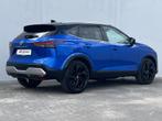 Nissan Qashqai 1.3 MHEV Xtronic Tekna Plus Automaat / Cold p, Auto's, Nissan, Adaptive Cruise Control, Euro 6, Blauw, Leder