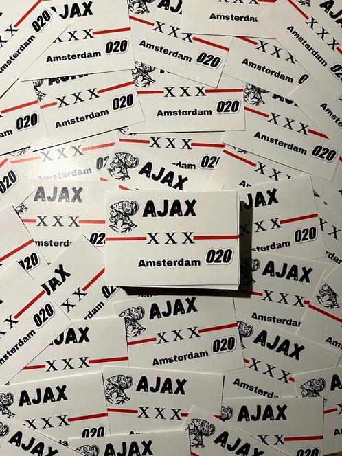 Ajax Stickers (Bekijk beschrijving), Verzamelen, Sportartikelen en Voetbal, Nieuw, Poster, Plaatje of Sticker, Ajax, Verzenden