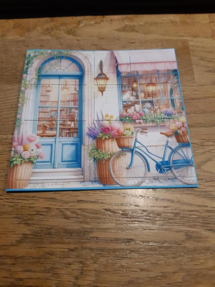 Diepte-Fiets(499), Hobby en Vrije tijd, Kaarten | Zelfgemaakt, Nieuw, Overige thema's, Ophalen of Verzenden