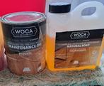 WOCA onderhoudsolie en zeep parketvloer (oliebasis, Gebruikt, Overige kleuren, Beits, Ophalen of Verzenden