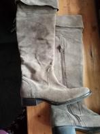 Zeer mooie lange suède kap/ Slob laarzen, maat 40, Hoge laarzen, Bruin, Ophalen of Verzenden, Zo goed als nieuw