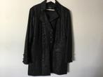 Apart stijlvol lang colbert maat 48, Kleding | Dames, Ophalen of Verzenden, Zo goed als nieuw, Zwart, Jasje of Colbert