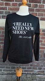 Really need new shoes trui in maat XS, Zwart, Ophalen of Verzenden, Zo goed als nieuw, Maat 34 (XS) of kleiner