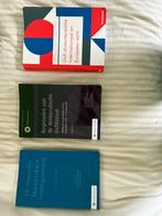 Uva rechtenstudieboeken voor blok 1 en 4, Ophalen of Verzenden, Beta, Zo goed als nieuw, WO