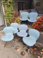 Zuiver stoelen, Gebruikt, Blauw, Ophalen of Verzenden, Metaal