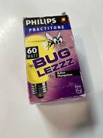 Philips Bug Lezzz Lamp - 60 Watt, Gebruikt, 60 watt of meer, Soft of Flame, Gloeilamp