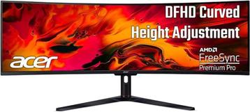 Acer Nitro EI491CRP Zwart 49 inch monitor