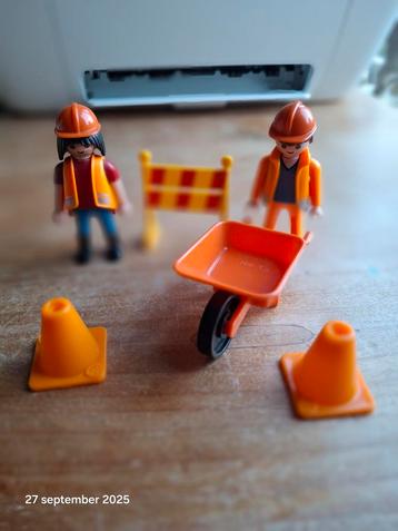 Playmobil Bouwvakkers Set beschikbaar voor biedingen