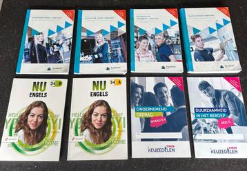 Diverse schoolboeken - Sarphati, Noordhoff, Keuzedelen beschikbaar voor biedingen
