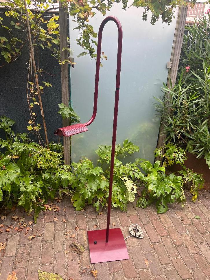 Hans Ansems Stringa Luxo vloerlamp Dutch Design zeldzaam, Huis en Inrichting, Lampen | Vloerlampen, Gebruikt, 150 tot 200 cm, Metaal