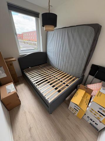 IKEA HAUGA bedframe 160x200cm (met opbergruimte) - afbeelding 3