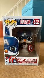 Capitain America snowman funko pop, Ophalen of Verzenden, Nieuw
