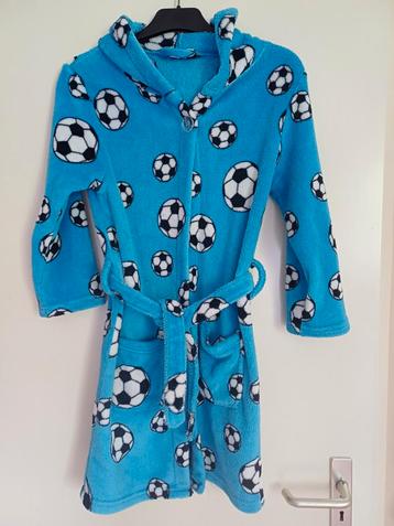 Badjas voetbal blauw beschikbaar voor biedingen
