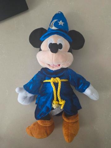 Mickey Mouse Tovenaar Knuffel - Disneyland Paris beschikbaar voor biedingen