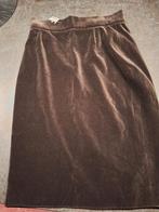 Pauw fluwelen rok, Maat 38/40 (M), Verzenden, Zwart, Pauw