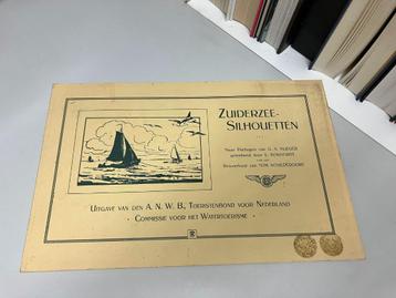 Zuiderzee silhouetten ANWB incl kaart beschikbaar voor biedingen