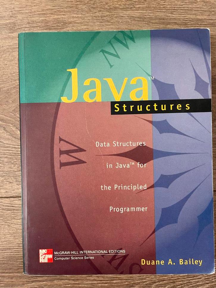 Java Structures: Data Structures in Java, Boeken, Informatica en Computer, Gelezen, Programmeertaal of Theorie, Ophalen of Verzenden