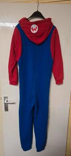 Mario Onesie - Superleuk!, Kinderen en Baby's, Carnavalskleding en Verkleedspullen, Ophalen, Gebruikt, 158 t/m 164, Jongen of Meisje