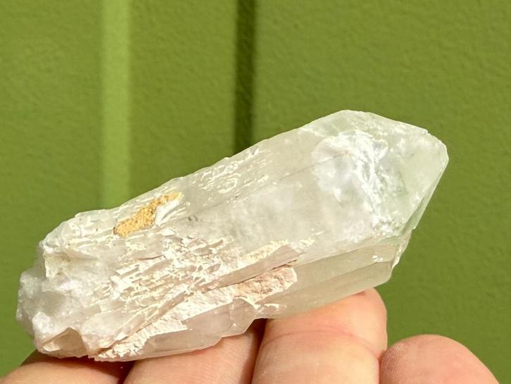 Kaarskwarts - Candle kwarts - Lithium Celestial mineralen, Verzamelen, Mineralen en Fossielen, Mineraal, Ophalen of Verzenden