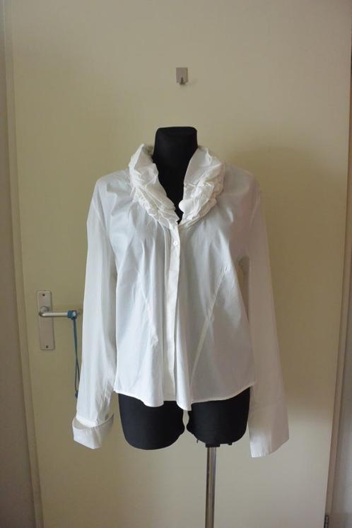 La Ligna blouse L roomwit apart, Kleding | Dames, Blouses en Tunieken, Gedragen, Maat 42/44 (L), Wit, Ophalen of Verzenden