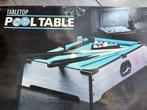 Tafel biljartspel pool, Sport en Fitness, Biljarten en Poolen, Ophalen of Verzenden, Zo goed als nieuw, Pooltafel