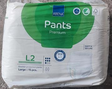 Abena premium bladder protection pants,maat L,15 stuks beschikbaar voor biedingen