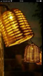Super Gezellige Rotan Solar Lichtslinger | Nieuw in doos, Verzenden, Nieuw, Retro chic