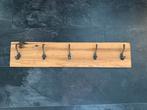 Houten kapstok - 5x 2 haken., Zo goed als nieuw, Minder dan 100 cm, Hout, Ophalen