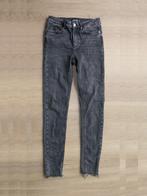 Jeans spijkerbroek antraciet donkergrijs skinny | S | Pieces, Zwart, Ophalen of Verzenden, Zo goed als nieuw, W28 - W29 (confectie 36)
