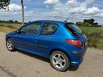 Peugeot 206 1.4 Forever, Stof, Zwart, 4 cilinders, Blauw