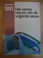 Scania Nieuws Brochure 1990 - Streamline, Ophalen, Zo goed als nieuw, Overige merken, Scania
