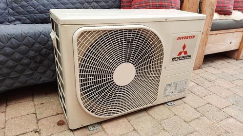 Airco Mitsubishi buitenunit single split SRK25ZS-W, Witgoed en Apparatuur, Airco's, Zo goed als nieuw, Wandairco, Ophalen