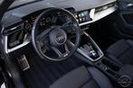 Audi A3 Sportback 40 TFSIe PANO CAMERA S LINE B&O, Auto's, Audi, Stof, Gebruikt, 4 cilinders, Zwart