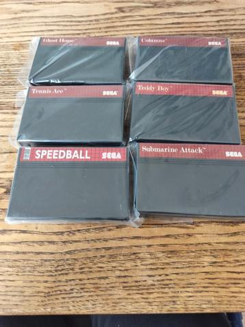 Sega master system spellen  beschikbaar voor biedingen