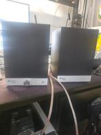 2 sets Raumfeld Teufel S speakerset actief zwart OF wit!, Ophalen of Verzenden, 120 watt of meer, Front, Rear of Stereo speakers