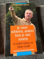 Je moet schieten, anders kun je niet scoren - Cruijff, Ophalen of Verzenden, Zo goed als nieuw, Sport