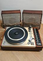 Philips 808 Platenspeler met Speakers - Vintage, Ophalen, Philips, Gebruikt, Automatisch