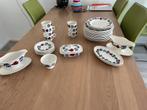 Boerenbont servies, Huis en Inrichting, Keuken | Servies, Ophalen, Zo goed als nieuw, Bord(en), Aardewerk